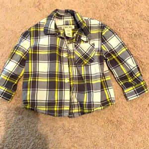 Toddler button down